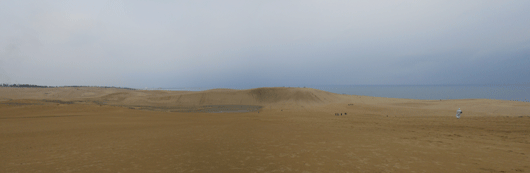 馬の背の風景