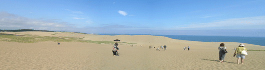 馬の背の風景