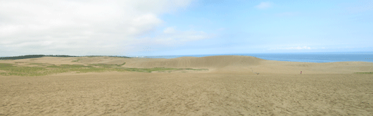 馬の背の風景