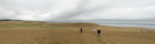 馬の背の風景
