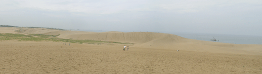 馬の背の風景