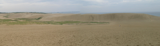 馬の背の風景