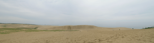 馬の背の風景