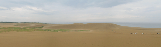 馬の背の風景