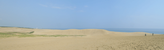 馬の背の風景