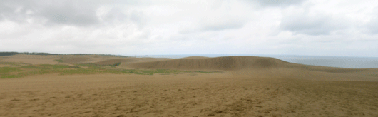 馬の背の風景