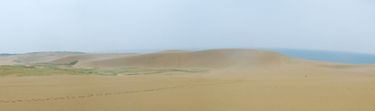 馬の背の風景