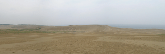 馬の背の風景