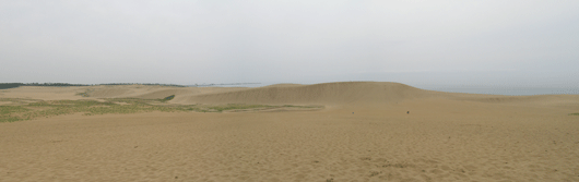 馬の背の風景