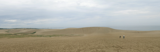 馬の背の風景