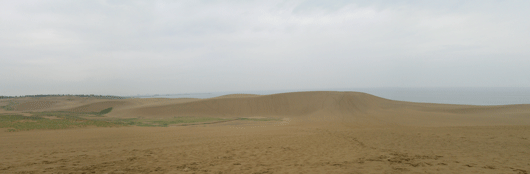 馬の背の風景