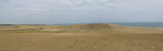 馬の背の風景