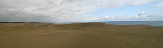 馬の背の風景