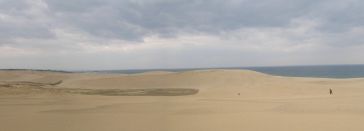 馬の背の風景