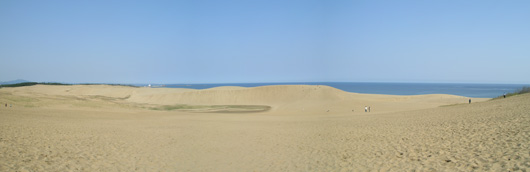 馬の背の風景