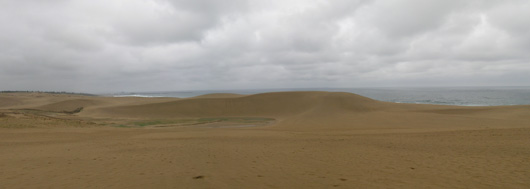 馬の背の風景
