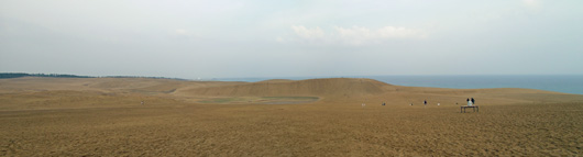 馬の背の風景