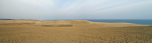 馬の背の風景