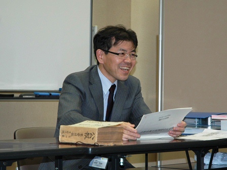 講師をつとめた西村副主幹の写真