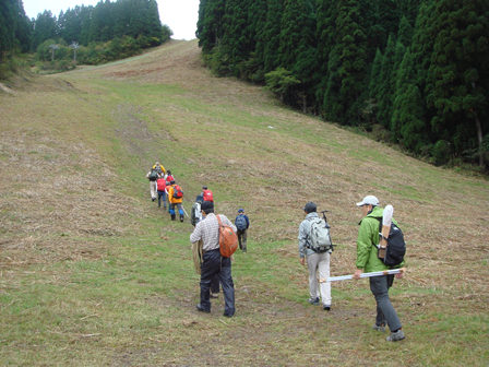 ゲレンデを出発！