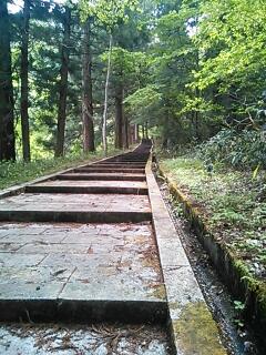滝山神社の参道